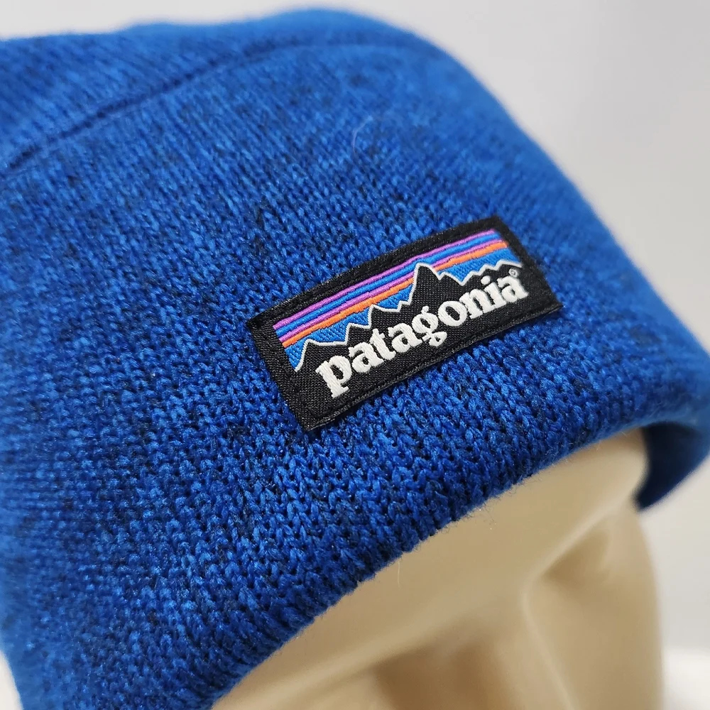 Patagonia Clement Blue Better Sweater Fleece Beanie Unisex Size Large - Picture 3 of 8